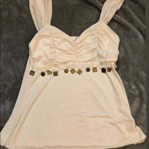 Beige color tank from Macy’s